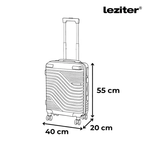TraveLux Urban VI gurulós bőrönd szett