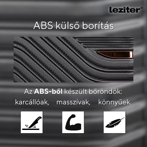 TraveLux Urban VIII gurulós bőrönd szett