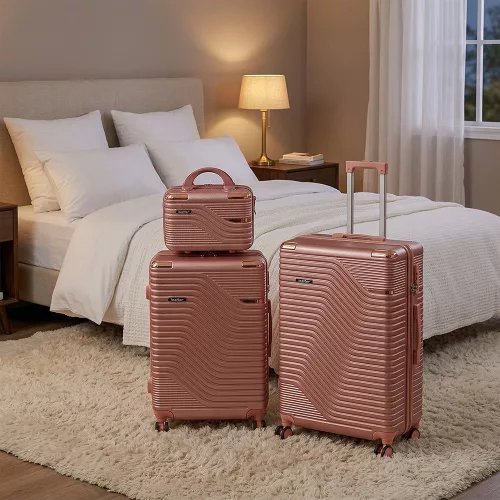 TraveLux Urban XVII gurulós bőrönd szett