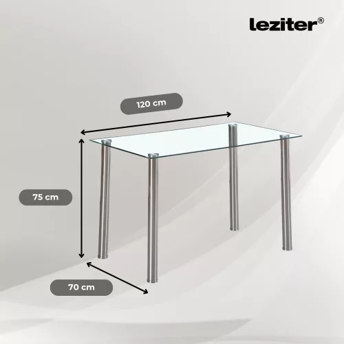 Velon 4+1 étkező garnitúra fehér-szürke