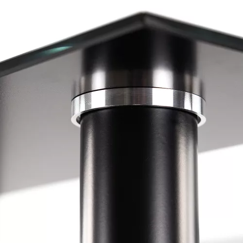 Denton 4+1 étkező garnitúra fehér-fekete