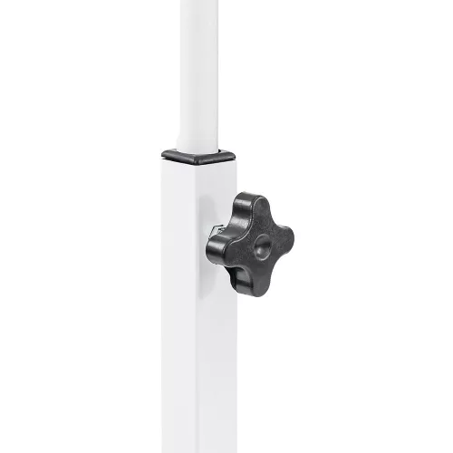 Állítható magasságú laptopasztal 80x40 cm fekete