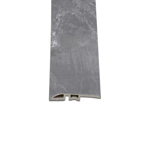 Vinyl SPC padló szintkiegyenlítő Fjord márvány mintás sötét szürke 2400x45x8 mm