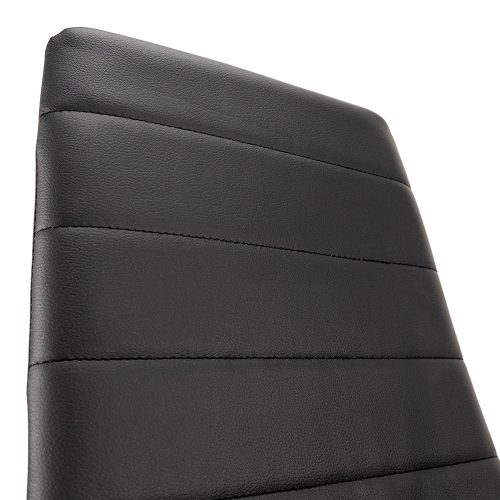 Tino NOVA Étkezőszék, fekete színben