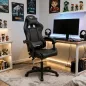 Raven gamer irodai forgószék fekete