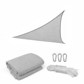 Rana napvitorla háromszög alakú 3x3x3 m szürke