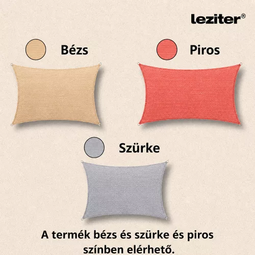 Rana napvitorla négyszög alakú 3x4 m bézs