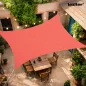 Rana napvitorla négyszög alakú 3x4 m piros