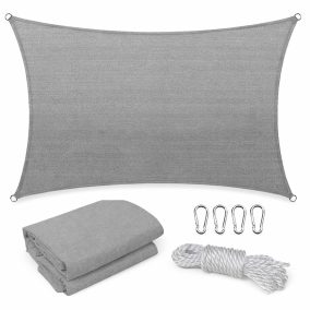 Rana napvitorla négyszög alakú 5x6 m szürke