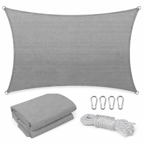 Rana napvitorla négyszög alakú 5x6 m szürke