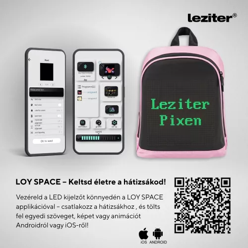 Pixen ledes okos hátizsák