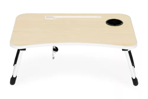 Összecsukható laptop asztal 60x40 cm USB porttal