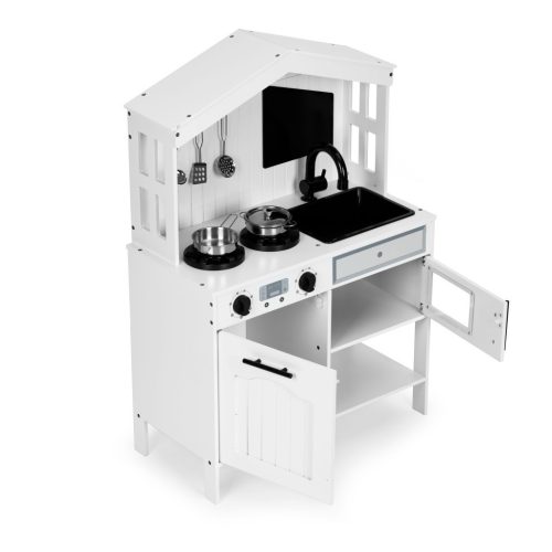 Fa gyerekkonyha, sütő, mikrohullámú sütő égők, kiegészítők