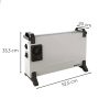Mistral elektromos fűtőtest 750W / 1250W / 2000W