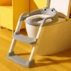 Lépcsős WC szűkítő létrával kék