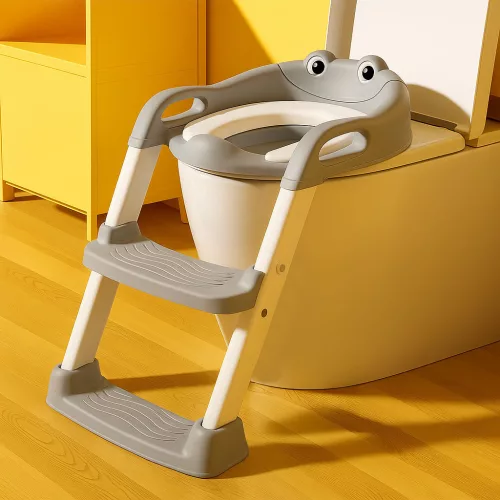 Lépcsős WC szűkítő létrával kék