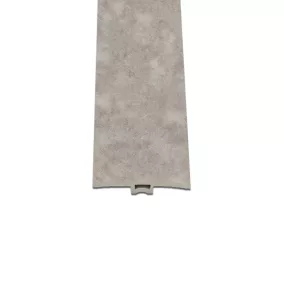   Vinyl SPC padló burkolatváltó Reno kőhatású szürke 2400x45x6 mm