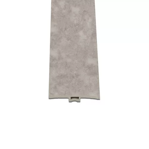 Vinyl SPC padló burkolatváltó Reno kőhatású szürke 2400x45x6 mm