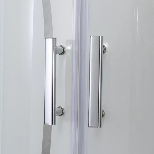 Spirit Bamboo 90x90 cm íves zuhanykabin zuhanytálca nélkül