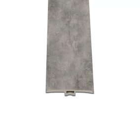   Vinyl SPC padló burkolatváltó Serona kőhatású homokszürke 2400x45x6 mm