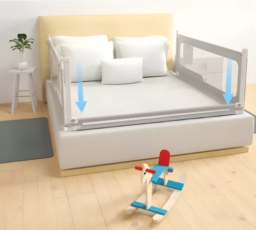 Bizonsági rács védőkorlát 200 cm
