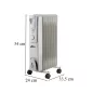 Norde 7 tagos olajradiátor 600W/900W/1500W