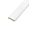 Vinyl SPC padlószegély Snow white 2400x60x12 mm