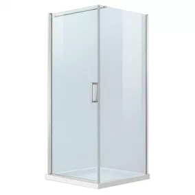   Simple nyílóajtós szögletes zuhanykabin zuhanytálca nélkül