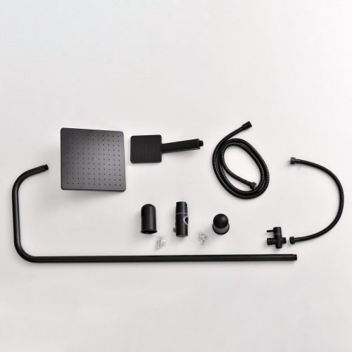 Altar Black zuhanyszett csaptelep nélkül