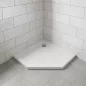   Modena Slim ötszögletű alacsony akril zuhanytálca 90x90 cm