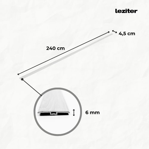Vinyl SPC padló burkolatváltó Tanami tölgy 2400x45x6 mm