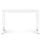 Íróasztal, iskolai asztal, 120x60 cm, fehér