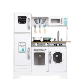 Fa gyerekkonyha háztartási berendezéssel