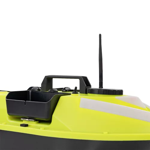 Etetőhajó V6 GPS 3 tartályos hátra és oldalkidobós nightlight