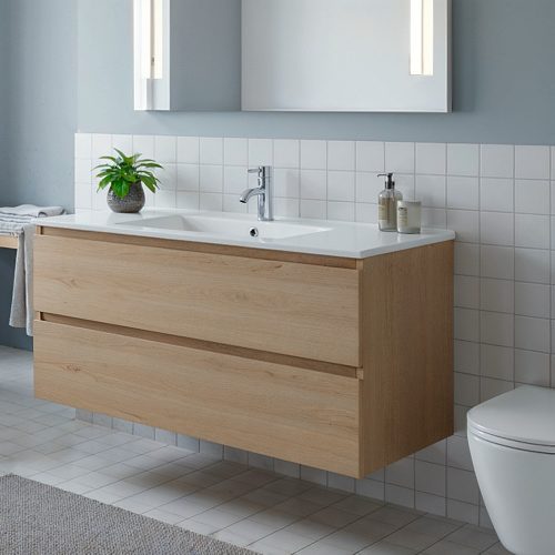 Flat Design mosdó 18x100x46 cm