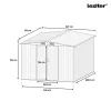 Idaho 10x8 kerti szerszámtároló ház