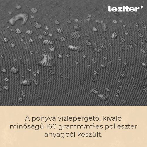 Solari kerti napernyő led lámpával szürke 300 cm