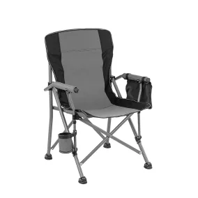   Leziter Comfort karfás horgász szék pohártartóval szürke