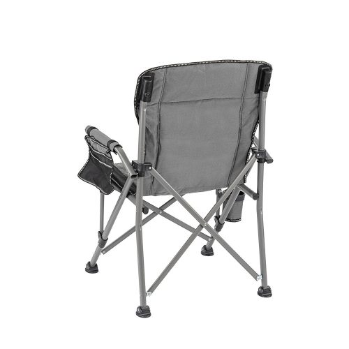 Leziter Comfort Plus karfás horgász szék pohártartóval szürke