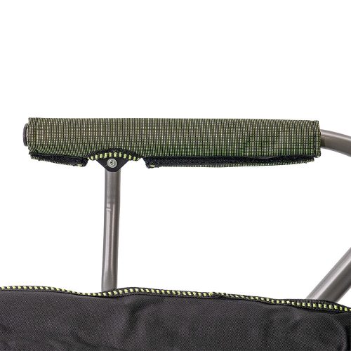 Leziter Comfort Plus karfás horgász szék pohártartóval zöld