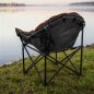 Leziter horgász fotel fekete