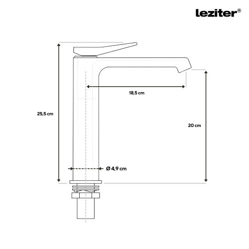 Arno magasított mosdó csaptelep