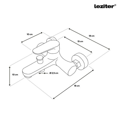 Evos kádtöltő csaptelep