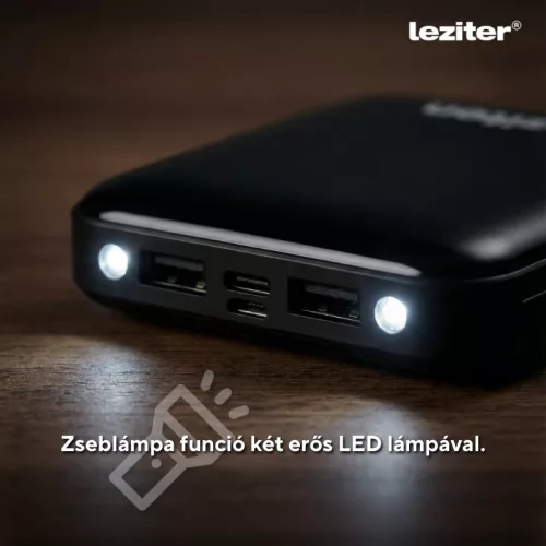 Powerbank 10000 mAH 2A 10W piros