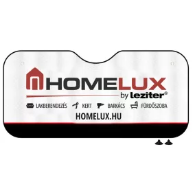 Homelux autós napfényvédő fehér-ezüst