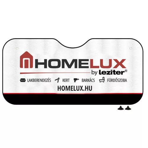 Homelux autós napfényvédő fehér-ezüst