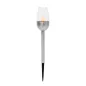   Home MX816 napelemes kerti lámpa, 12db-os display, műanyag, 1 db melegfehér LED, kültéri, beltéri