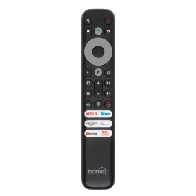   Home URCTCL távirányító, TCL okos TV készülékekhez, előre kódolt, 2 x 1,5 V (AAA) elem