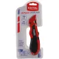   EXTOL PREMIUM PVC vágókés, 5 db trapézpengével, gyorstöltős, pengetárolós, festett ALU ház, gumírozott, zsinórvágó penge: 9124,8