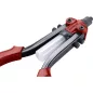   FORTUM popszegecshúzó fogó, kétkaros, ALU, réz, acél, INOX szegecsekhez; 2,4-6,4mm, 330mm, CrVMo fej, szegecsvég gyűjtő
